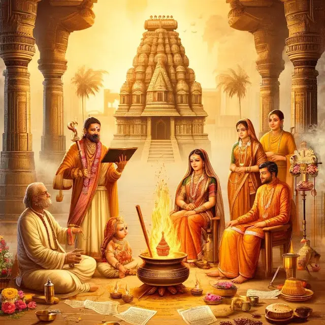 हिंदू धर्म में 16 संस्कारों का विस्तृत वर्णन Explore the 16 sacred Hindu Sanskars